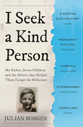 Book cover: "I Seek a Kind Person" with a portrait of a young boy.