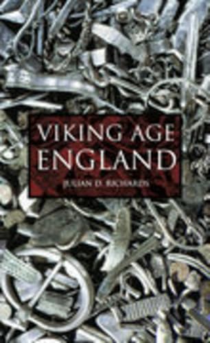 Book cover for “Viking Age England” featuring silver artifacts.