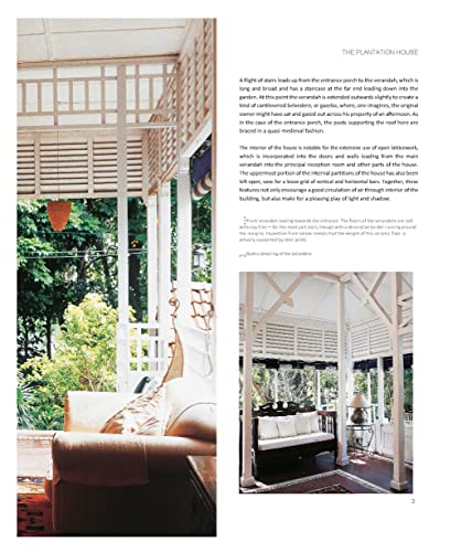 Black and white photograph of a colonial-era Singapore house veranda.