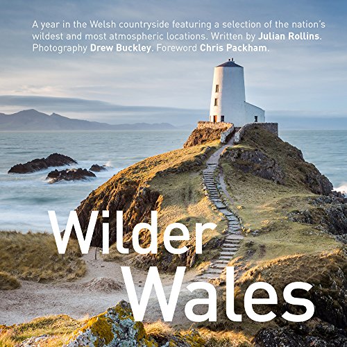 Book cover: coastal Welsh landscape with a stone lighthouse and winding steps.