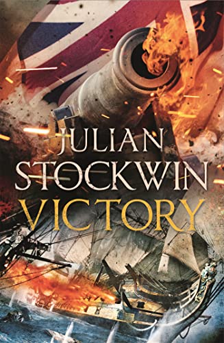 Book cover depicting a naval battle scene with a cannon and ship.