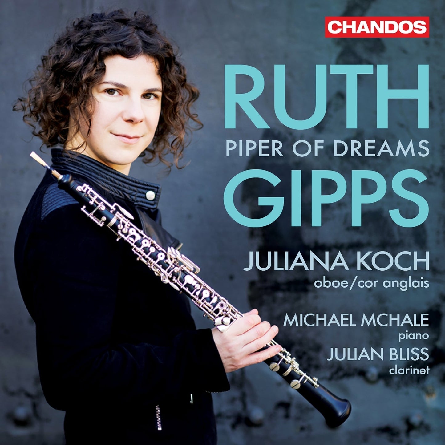 CD cover featuring Ruth Gipps and oboist Juliana Koch with clarinet.