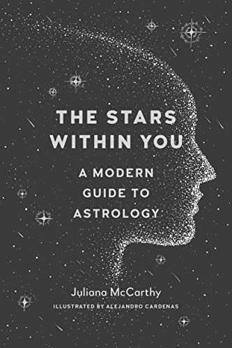 Book cover: profile of a head formed by stars, title "The Stars Within You".