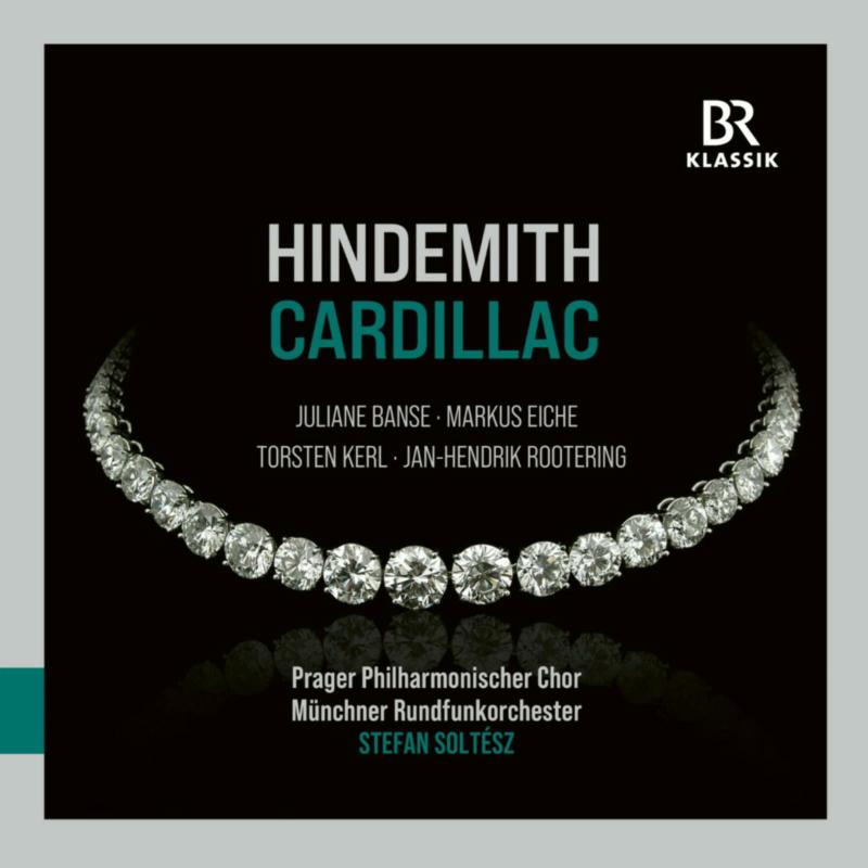 CD cover for Hindemith’s Cardillac, featuring a diamond necklace image.