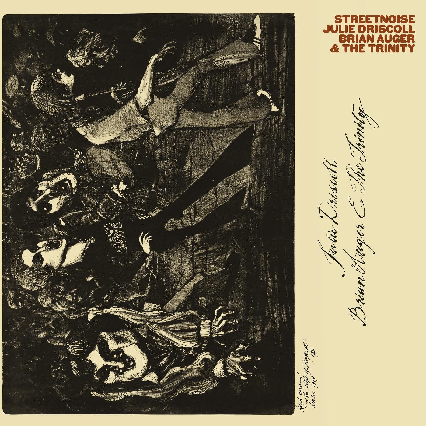 Album cover for "Streetnoise" by Julie Driscoll Brian Auger & The Trinity.