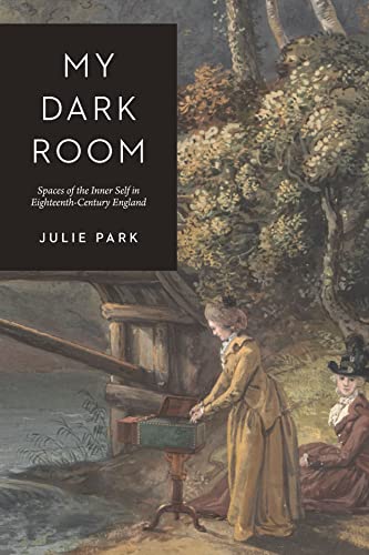Book cover with title, author, and 18th-century painting of women outdoors.