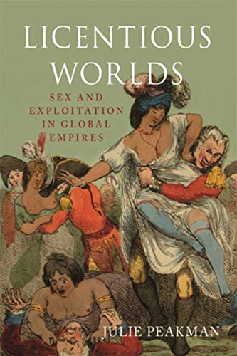Book cover depicting a crowded, historical scene with figures in suggestive poses.