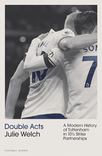 Book cover featuring two Tottenham Hotspur footballers embracing.
