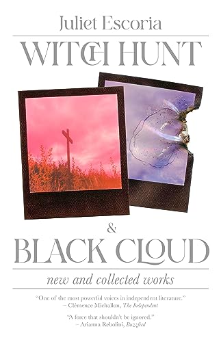 Book cover with text “Witch Hunt & Black Cloud” and two Polaroid images.
