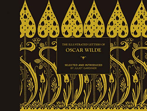 Book cover with gold Art Nouveau floral patterns on black, featuring the title text.