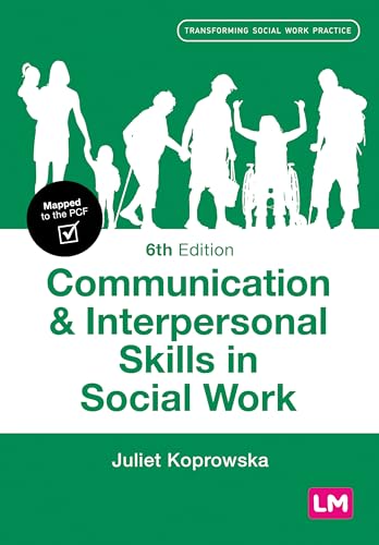 Book cover: "Communication & Interpersonal Skills in Social Work," 6th edition.