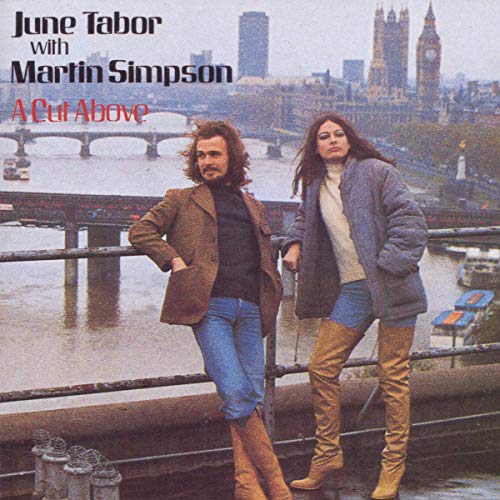 Album cover featuring June Tabor and Martin Simpson with a London cityscape.
