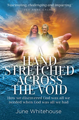 Book cover with two women’s faces held in glowing, outstretched hands.