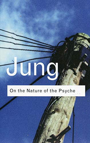 Book cover: “On the Nature of the Psyche” by Jung, with power lines.
