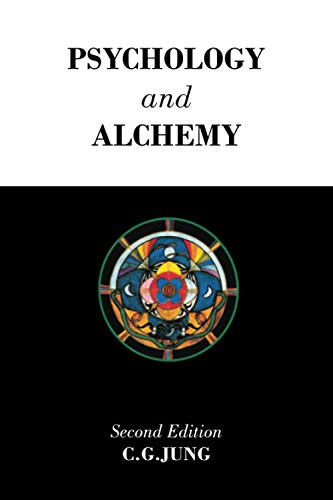 Book cover: “Psychology and Alchemy” by C.G. Jung, featuring a circular emblem.