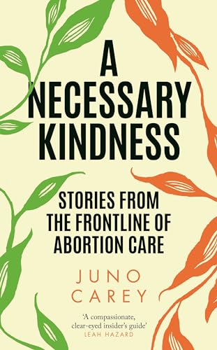 Book cover: "A Necessary Kindness" with floral illustrations and black text.
