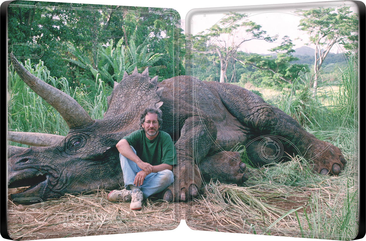 Jurassic Park Theatrical Poster 4K Steelbook (2026) [Blu-ray]