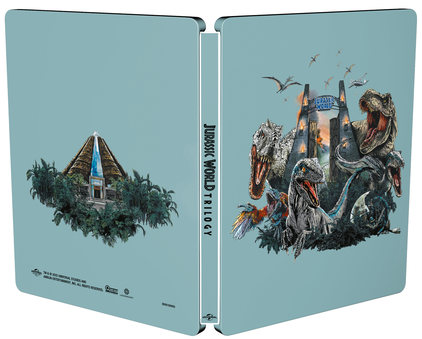 Jurassic World Trilogy 4K UHD LTD Steelbook [Blu-ray]
