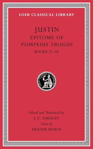 Red book cover with white text, Greek key border, and Loeb Classical Library logo.