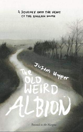 Book cover: misty landscape with large, white text "The Old Weird Albion".