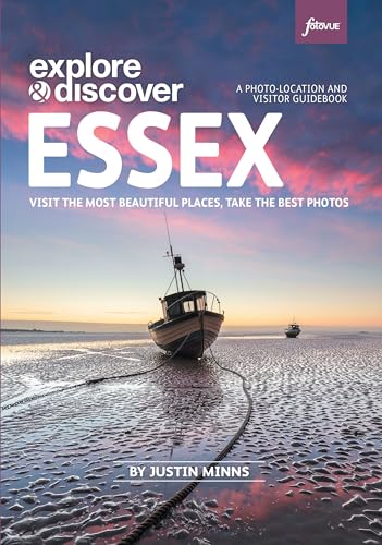 Book cover featuring a boat on a muddy beach at sunset, titled "Essex".