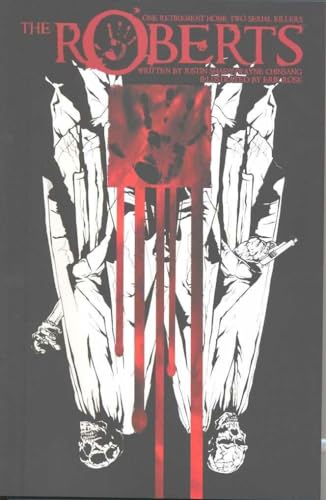 Book cover with white skeletal figures and a red, bloody centerpiece.