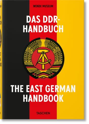 Book cover: "Das DDR-Handbuch" with East German emblem and colors.