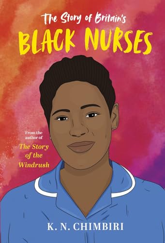 Book cover with black nurses, British setting, and possibly historical images or illustrations.