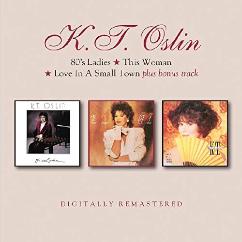K.T. Oslin CD cover with album art and song titles.