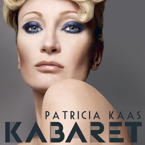 Patricia Kaas album cover, close-up portrait with bold “KABARET” text.