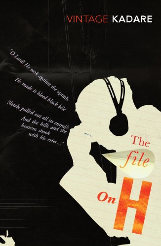 Book cover: dark silhouette of a head with a hanging file folder.
