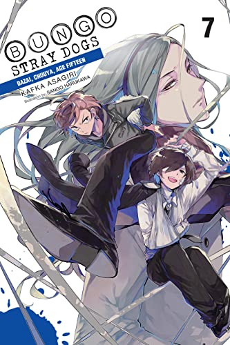 Book cover featuring three anime characters and the title Bungo Stray Dogs Volume 7.