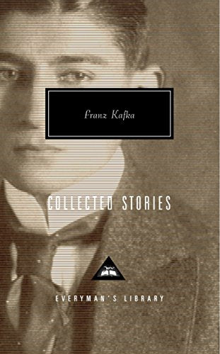 Book cover of The Collected Stories by Franz Kafka featuring a portrait of the author.