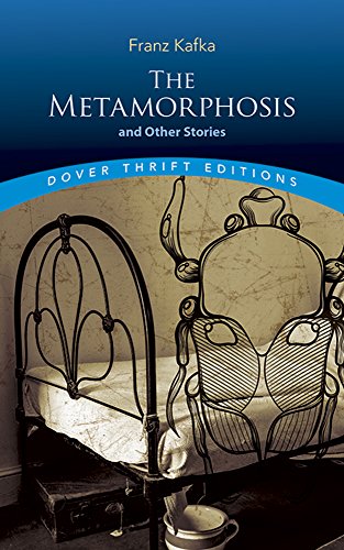 Book cover showing a bed frame shaped like a large beetle, title at top.