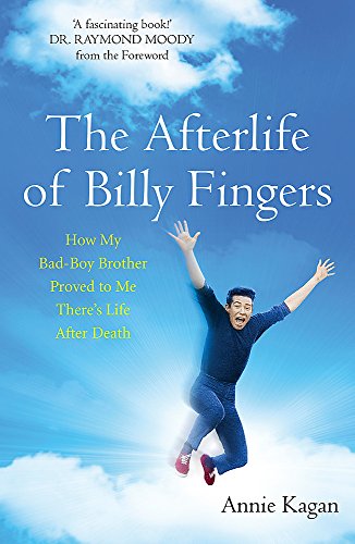 Book cover with a man jumping against a blue, cloudy sky.