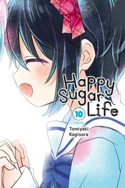 Manga volume 10 cover with a girl, blue hair, and red bow.