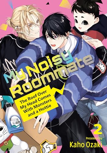 Manga cover with three young men and text: “My Noisy Roommate 2”.