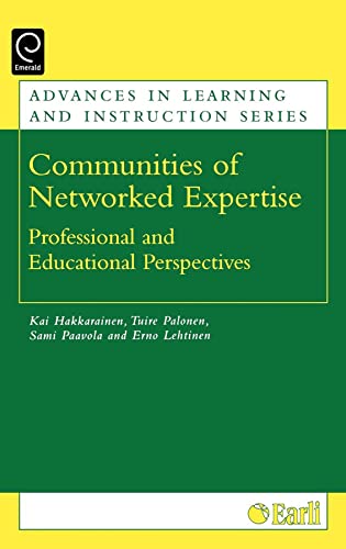 Book cover: "Communities of Networked Expertise," green and yellow design.