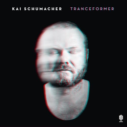Album cover for Kai Schumacher’s “Tranceformer” featuring a distorted portrait.