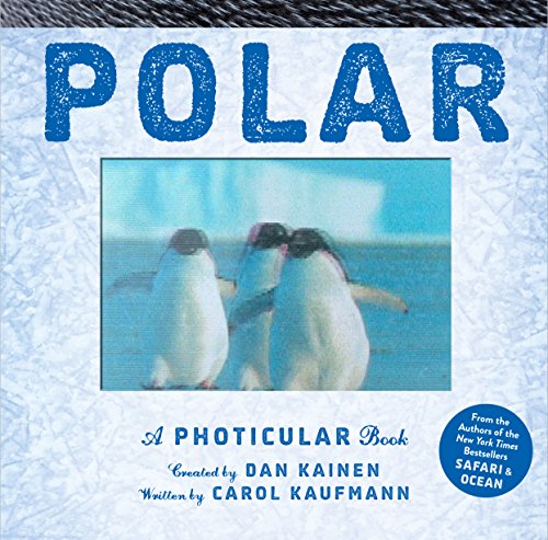 Book cover featuring two penguins in a snowy, icy landscape.