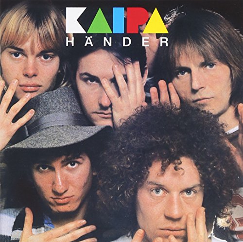 CD cover featuring a group of people with hands raised.
