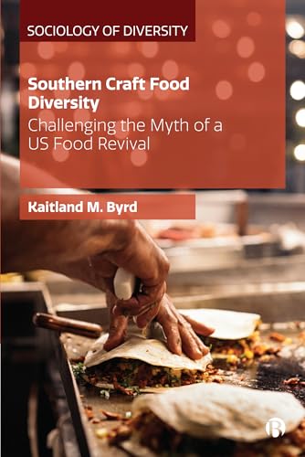 Book cover with food preparation imagery and title: "Southern Craft Food Diversity".