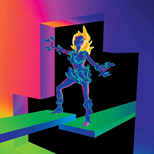Album cover for Kaitlyn Aurelia Smith’s “LET’S TURN IT INTO SOUND” featuring abstract art.