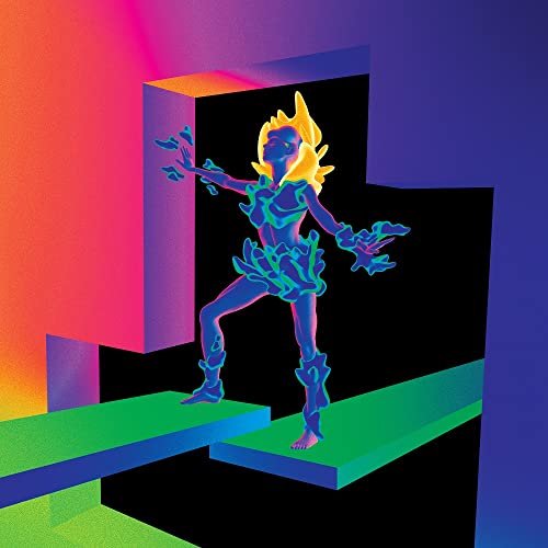 Album cover for Kaitlyn Aurelia Smith featuring a glowing, stylized figure.