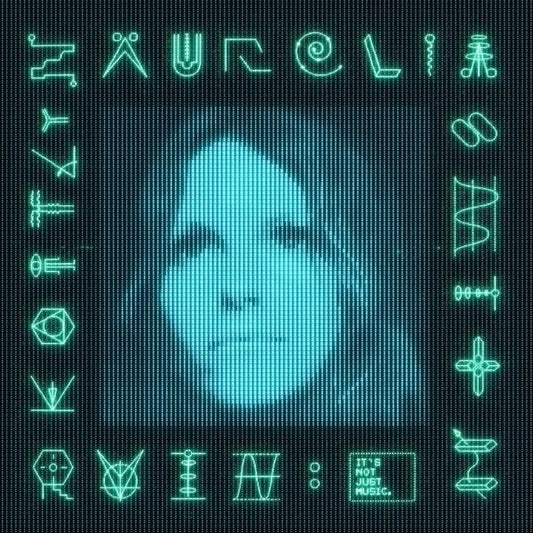 Album cover for Kaitlyn Aurelia Smith’s “Ruin” featuring a pixelated portrait.