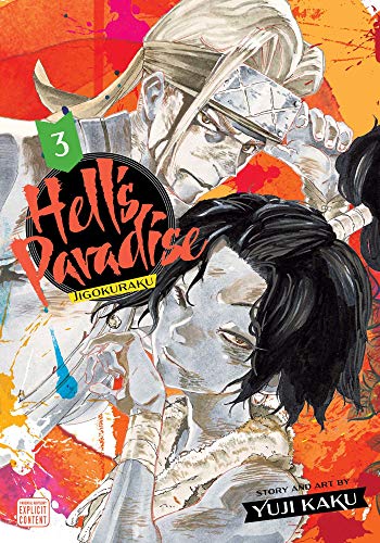 Manga book cover: “Hell’s Paradise: Jigokuraku 3” with illustrated characters.