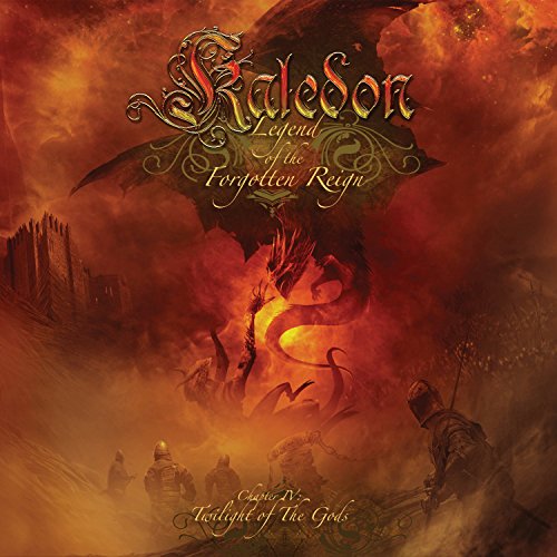 CD cover art featuring a red dragon and fiery, dramatic landscape.