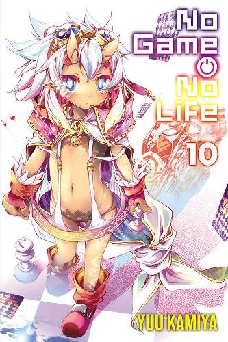 Anime-style illustration of a small, pale-haired character on the No Game No Life cover.