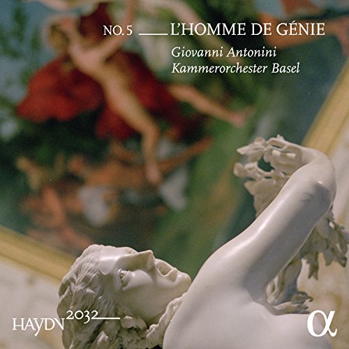 CD cover: classical art depicting sculptures and a painted sky.
