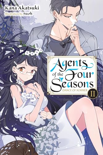 Anime-style cover featuring a woman with glasses and a man in a suit.
